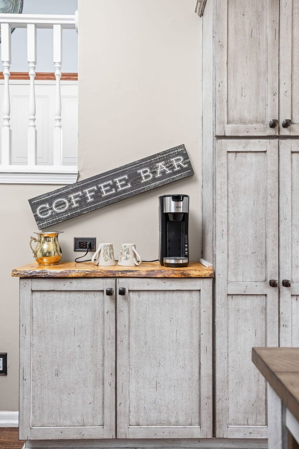 Step into our snug coffee corner!