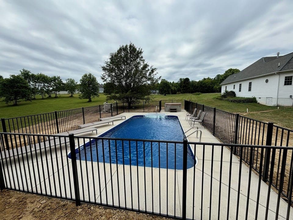 NEW pool and hot tub 