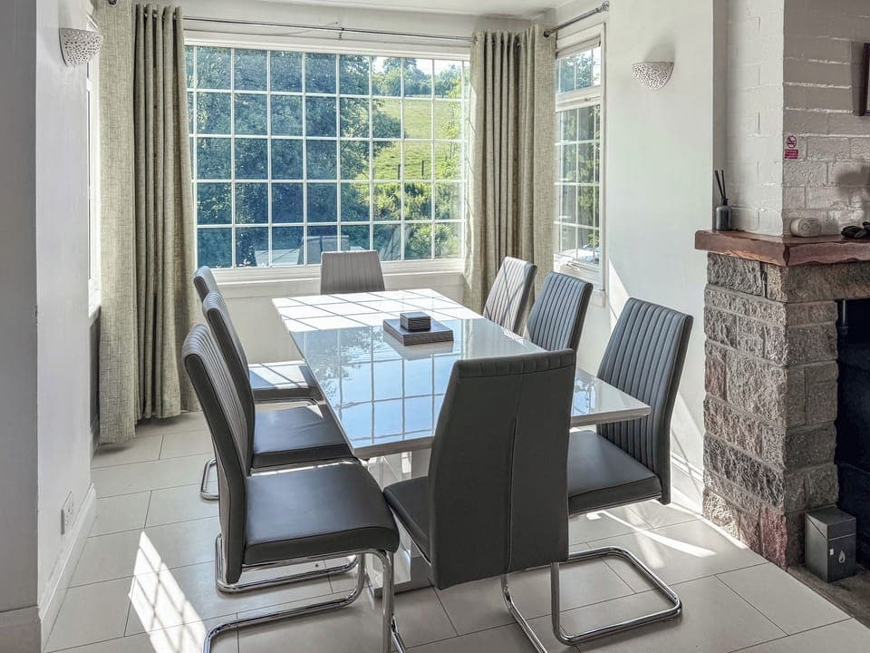 Dining Area | Nether Auchlinsky Cottage, Glendevon