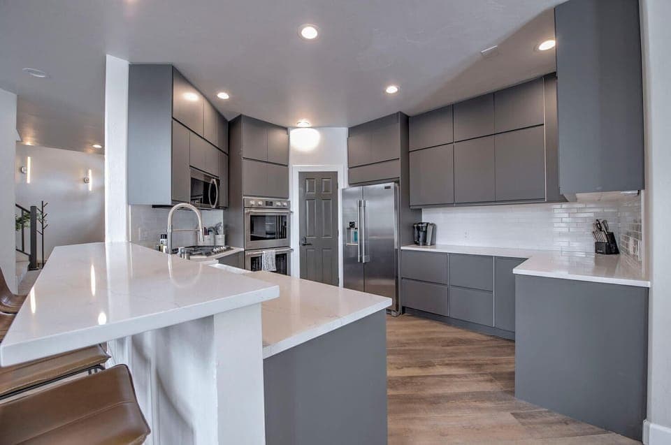 Completely Gutted & Updated Professional Kitchen. New LED lights throughout.  
