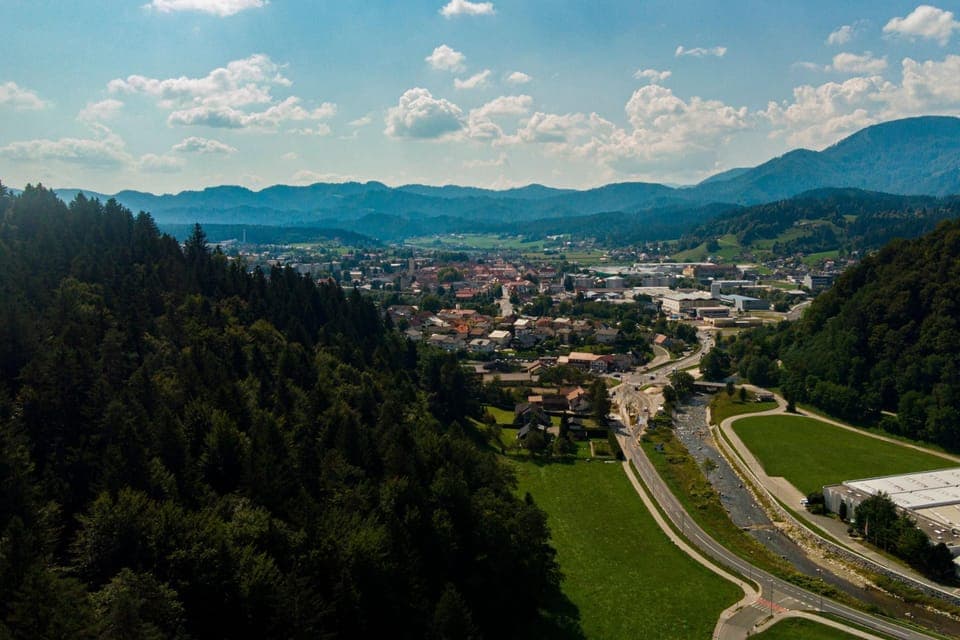 Panorama of Slovenj Gradec