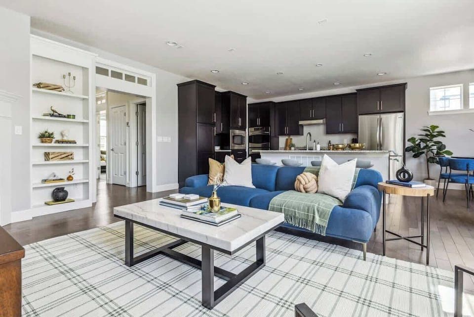 Open living area