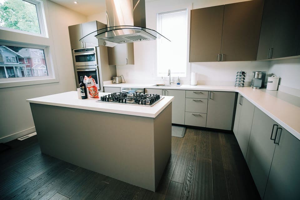 Spacious fully equipped kitchen