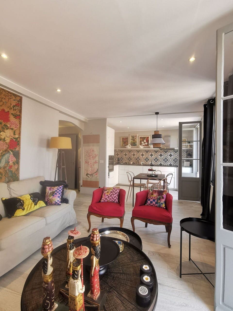 Kitchen, Living Room