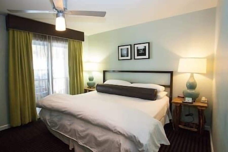 Bedroom with King sized bed