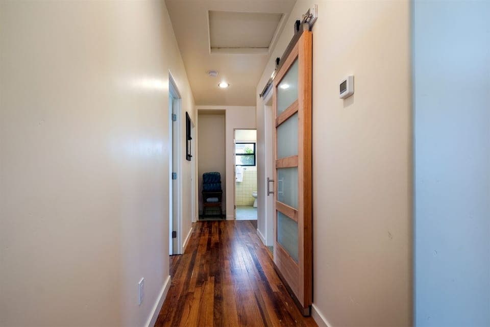 Hallway to your bedroom retreats