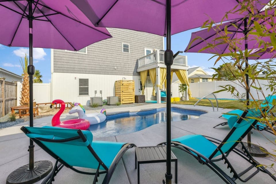 Pool Lounging