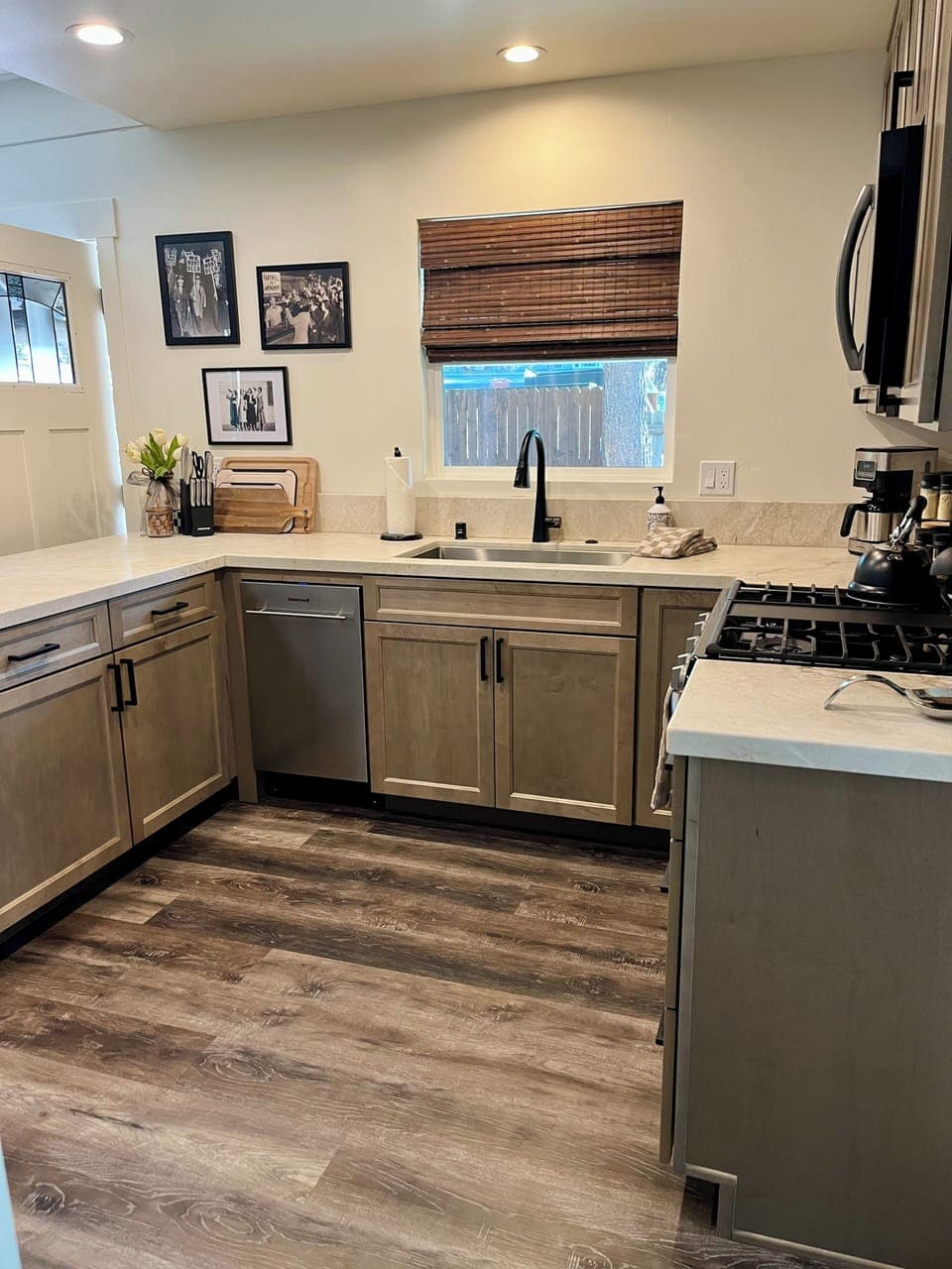 Plenty of space in the kitchen with all the essentials and more.