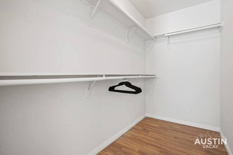 Large walk in closet