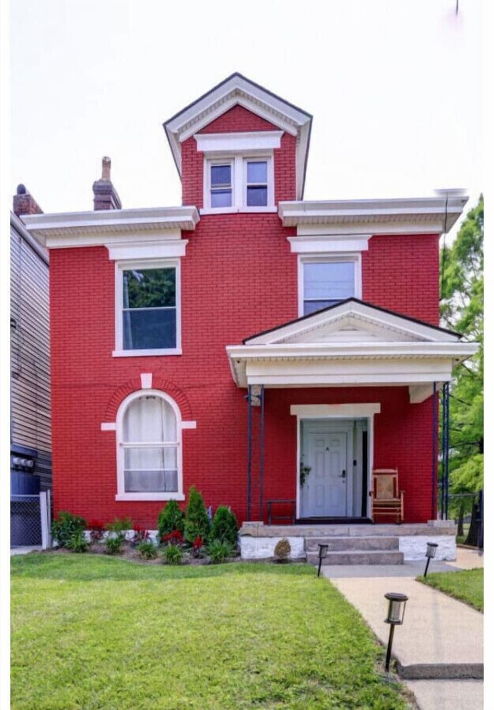 Light up walkway - front of house