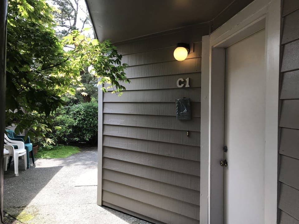 Sandcastle C-1 Entrance and Front Area - Sandcastle C-1 entrance and front area.