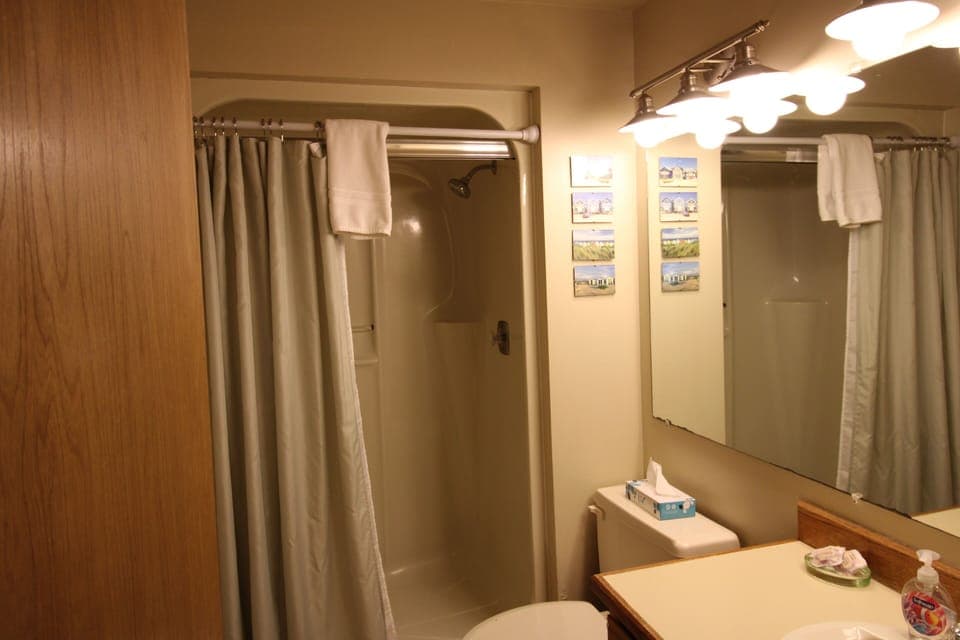 C-1 bath with Shower