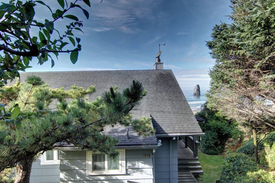 Neilson’s View of House and Ocean - View of the house and ocean.