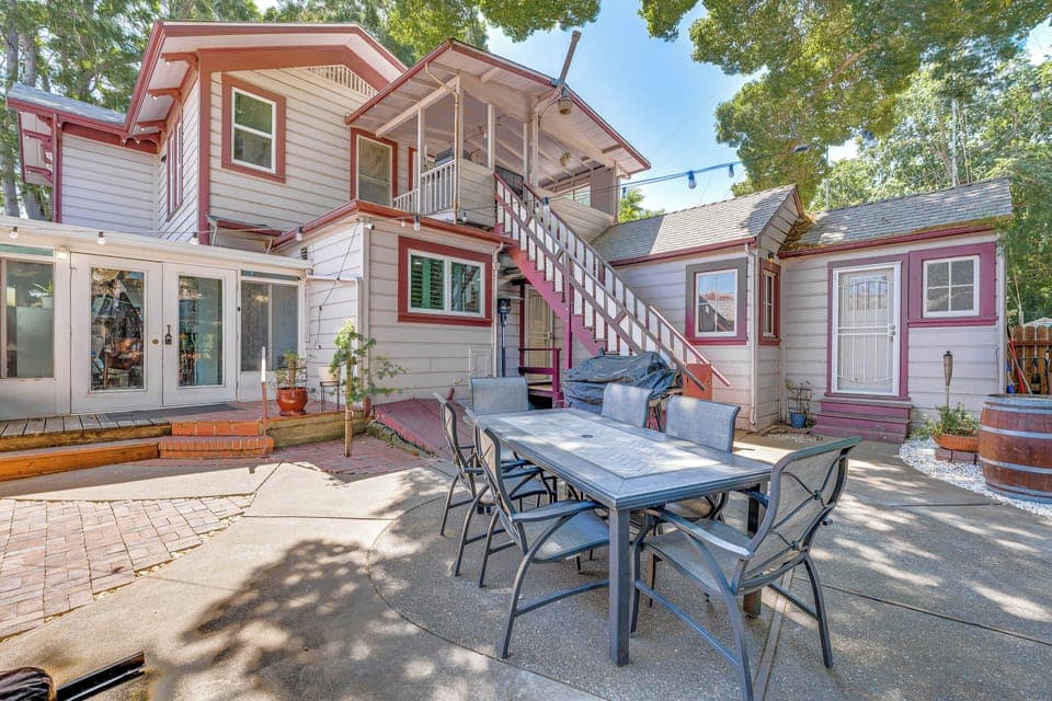 Woodland Vacation Rental | 3BR | 2BA | Steps Required | 1,850 Sq Ft