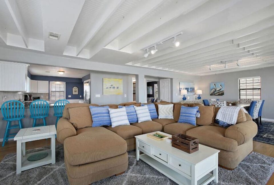 Spacious main living area with a priceless view!