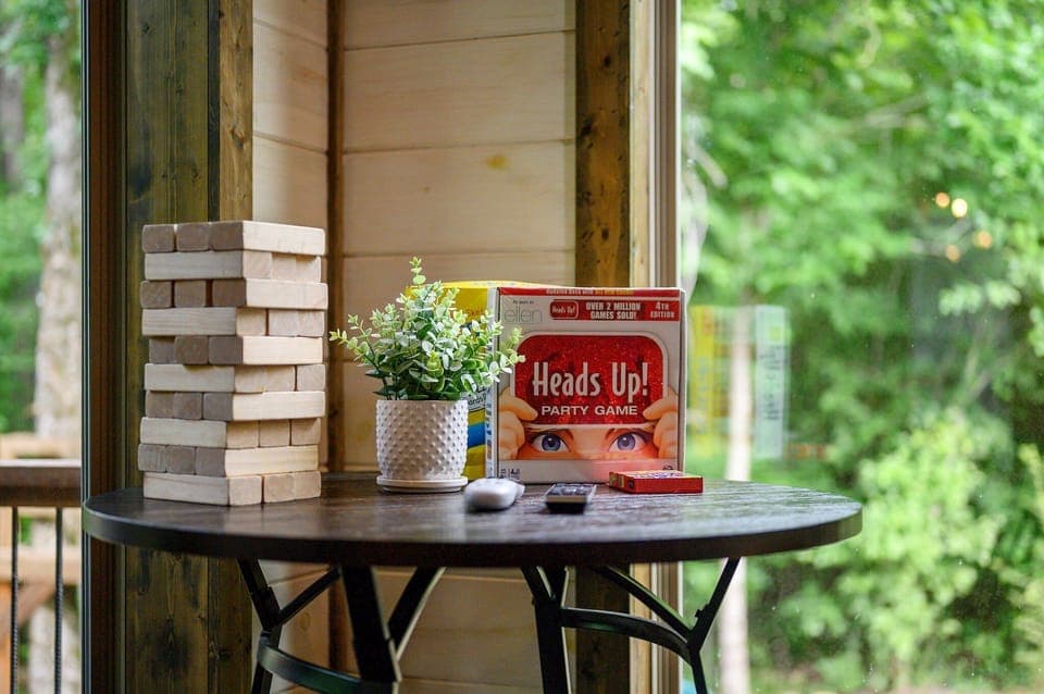 Let the fun begin! Gather around for some quality time with games and laughter, perfect for enjoying a cozy evening indoors.