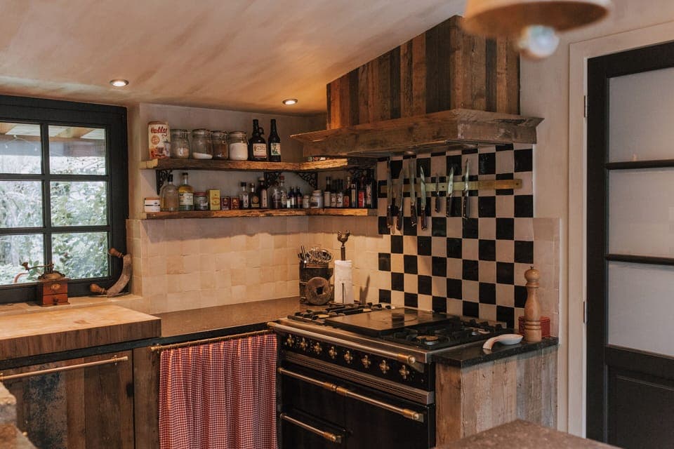 La Petite Foret Holiday House Asse - Kitchen
