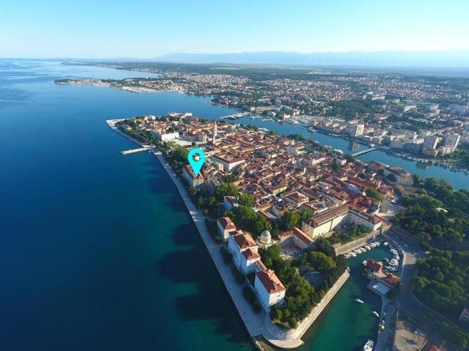 Zadar aerial.
