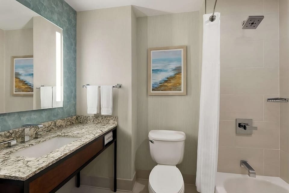 Bathroom with all essentials needed