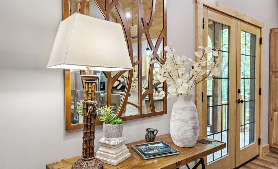 Carefully curated decor