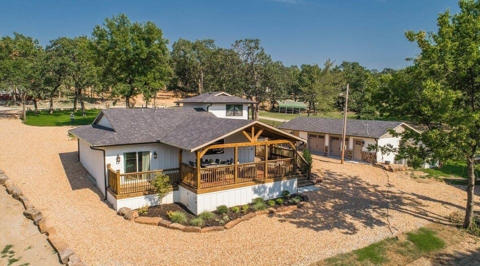 Back View of Lakewood Landing