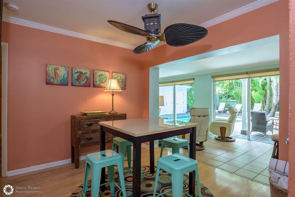 Dining Area with view into Living Room