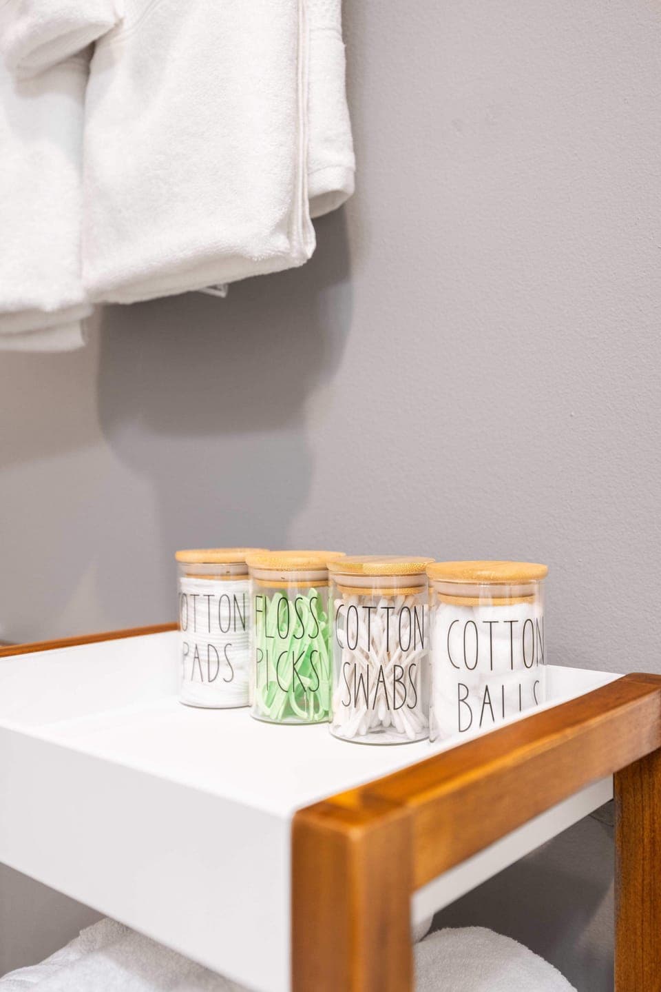 Thoughtful touches in the bathroom to make your stay comfortable and hassle-free.