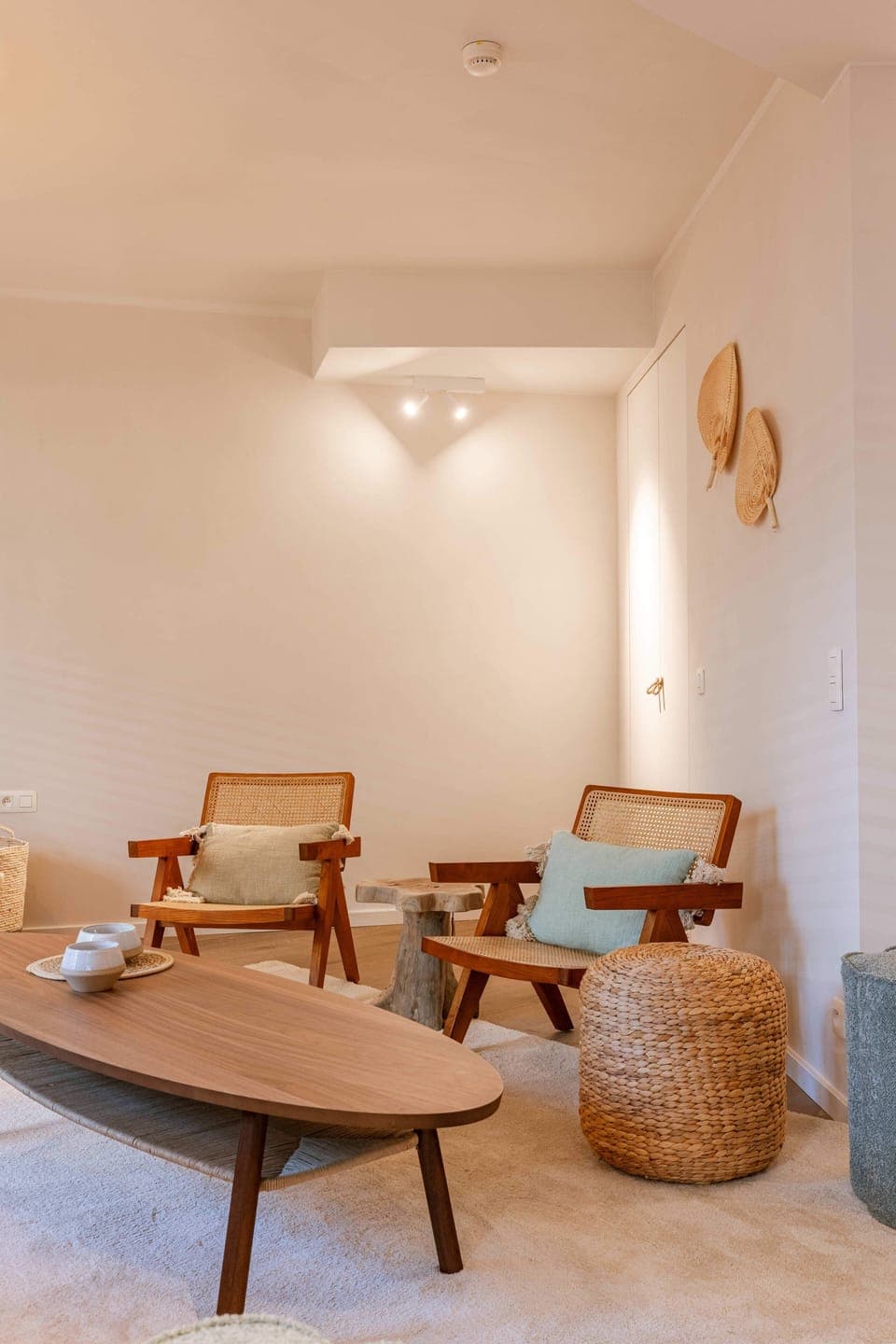 Serene spacious living area