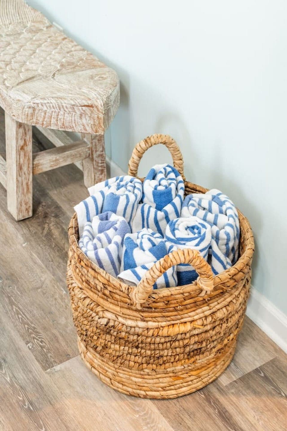 We provide beach towels for our guests, making it easier for you to pack light!