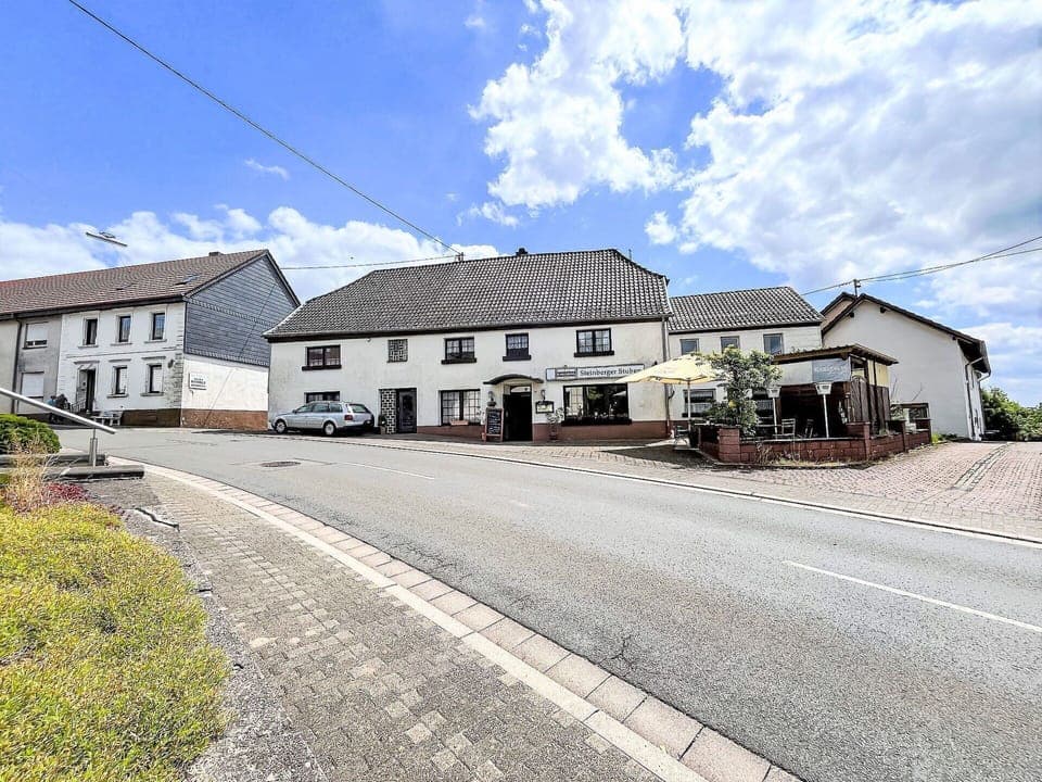 Cloud, Sky, Window, Plant, Building, House, Road Surface, Asphalt, Door, Facade