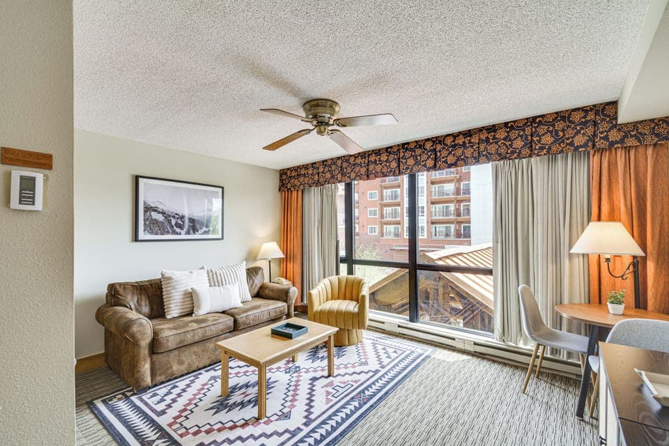Crested Butte Vacation Rental | Studio | 1BA | 450 Sq Ft | Step-Free Access
