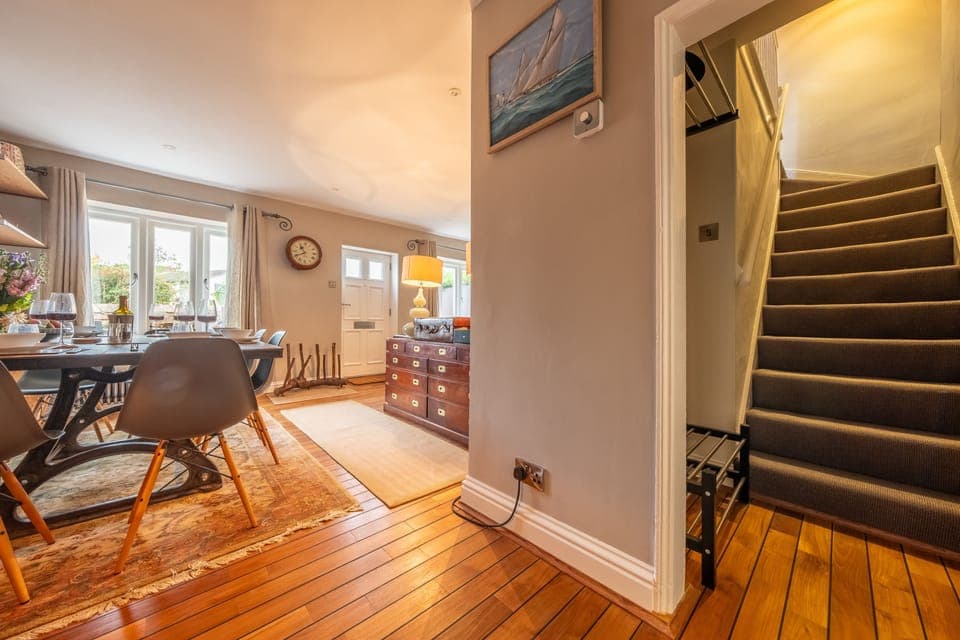 Ground floor: Stairway to the first floor