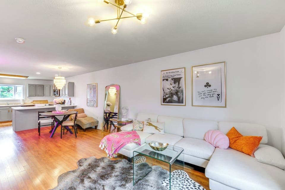 Living Area | Sectional Sofa | Smart TV