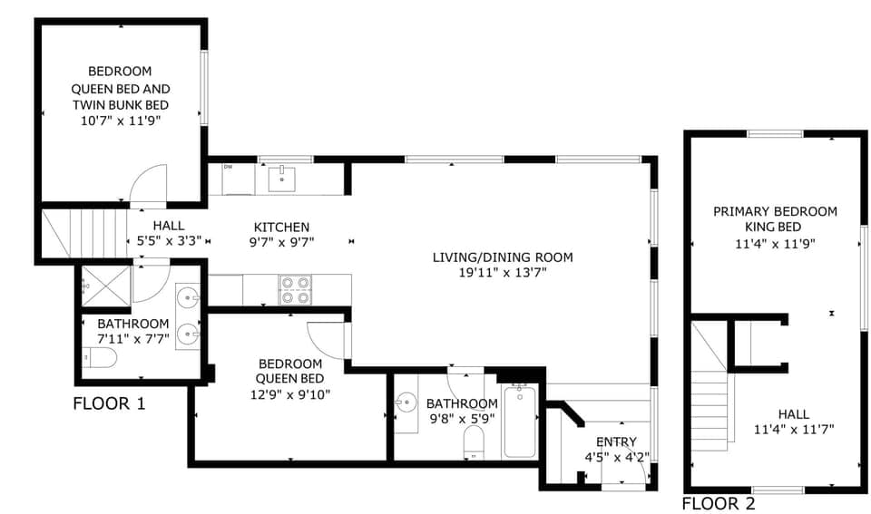 The Cottages at Rockaway Beach are near a bunch of the towns fun shops, sights, and restaurants.