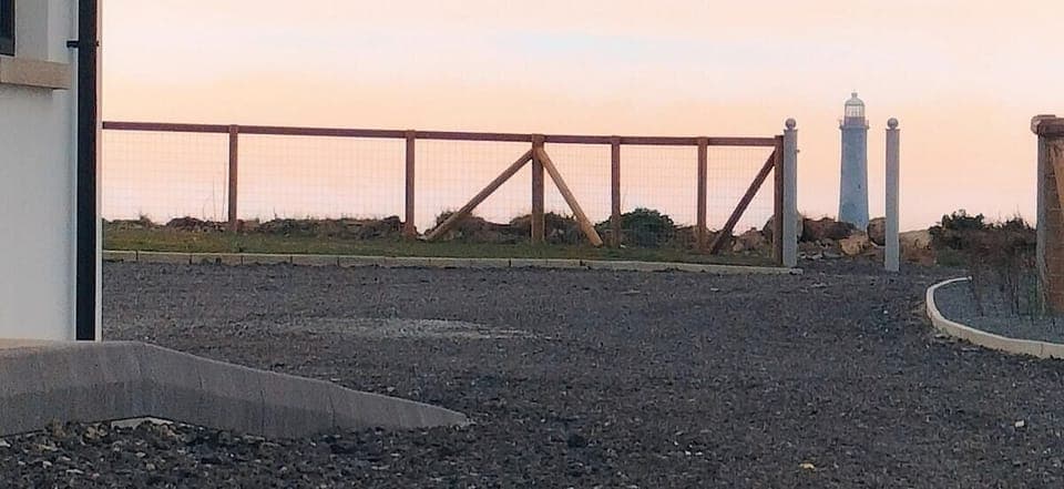 50m from the beach with easy access. Private entrance and parking no passing traffic 