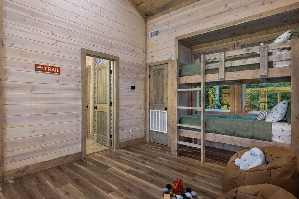 Two Twin Beds in the Bunk, and a full bathroom just steps away