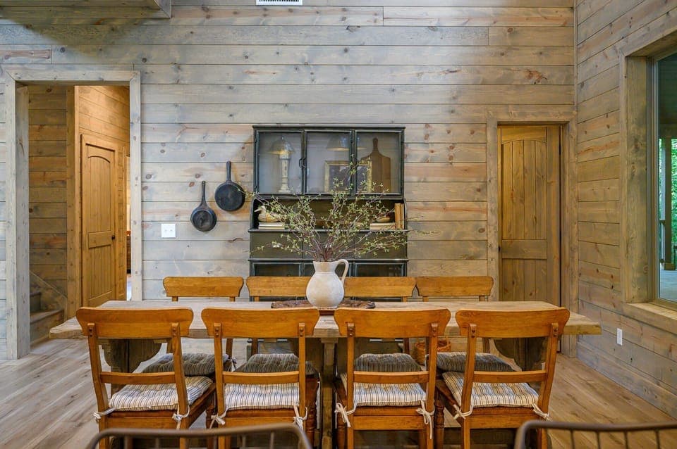 Plenty of seating inside and out