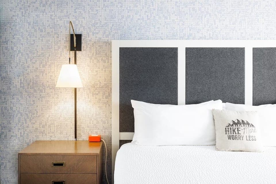 Enjoy cozy bedside glow for late-night reading and recharge.