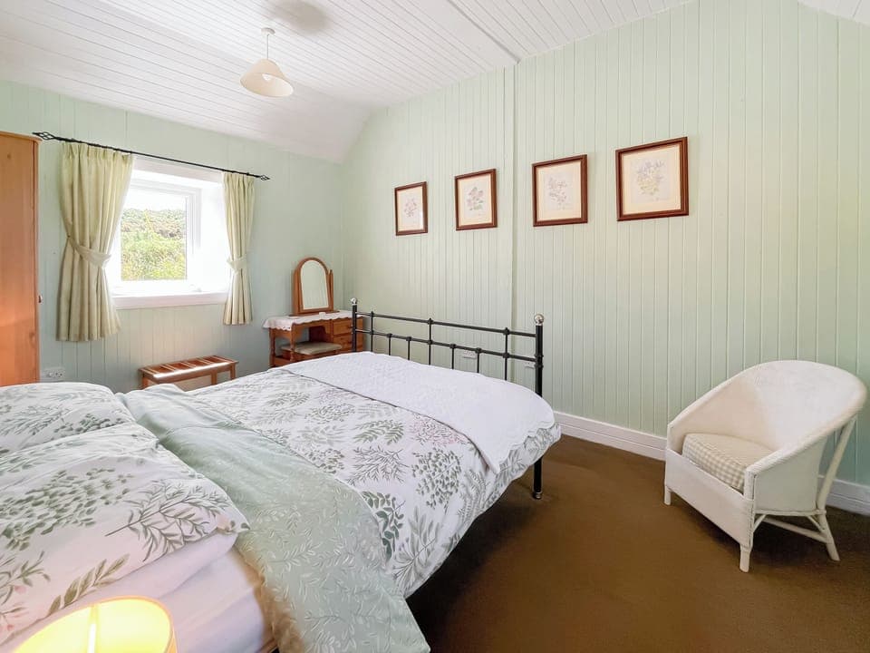 Double bedroom | Rose Cottage, Port Logan