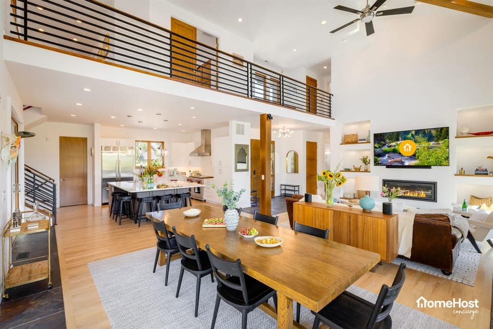 Open floor concept