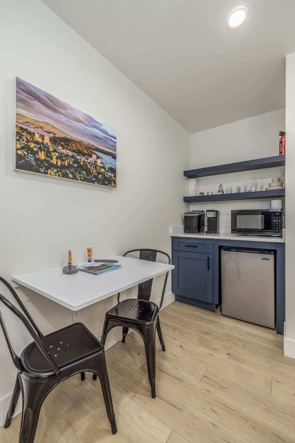 Cute dining area with seating for 2