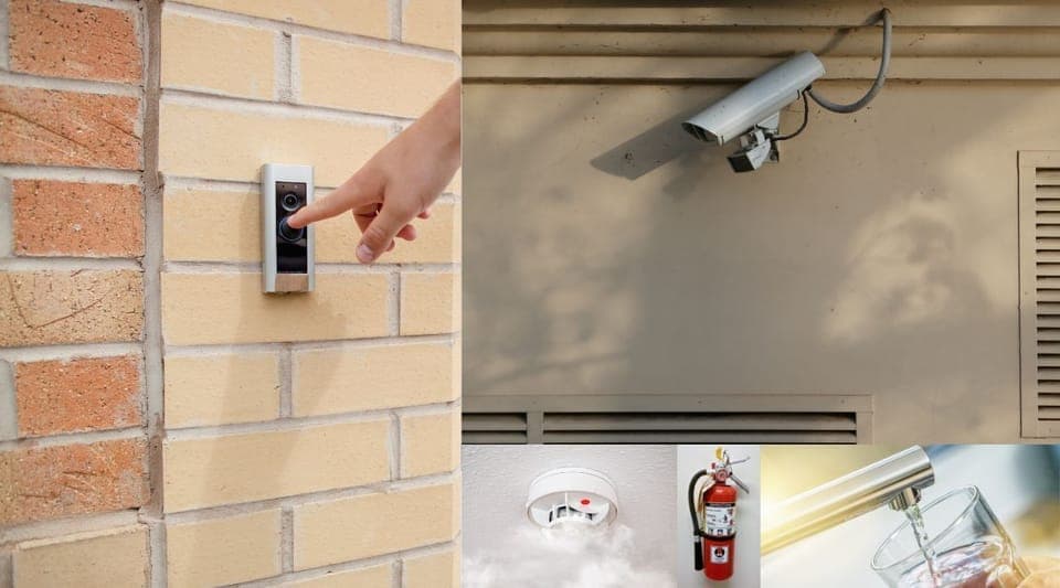  For your safety, a security camera is installed at the property