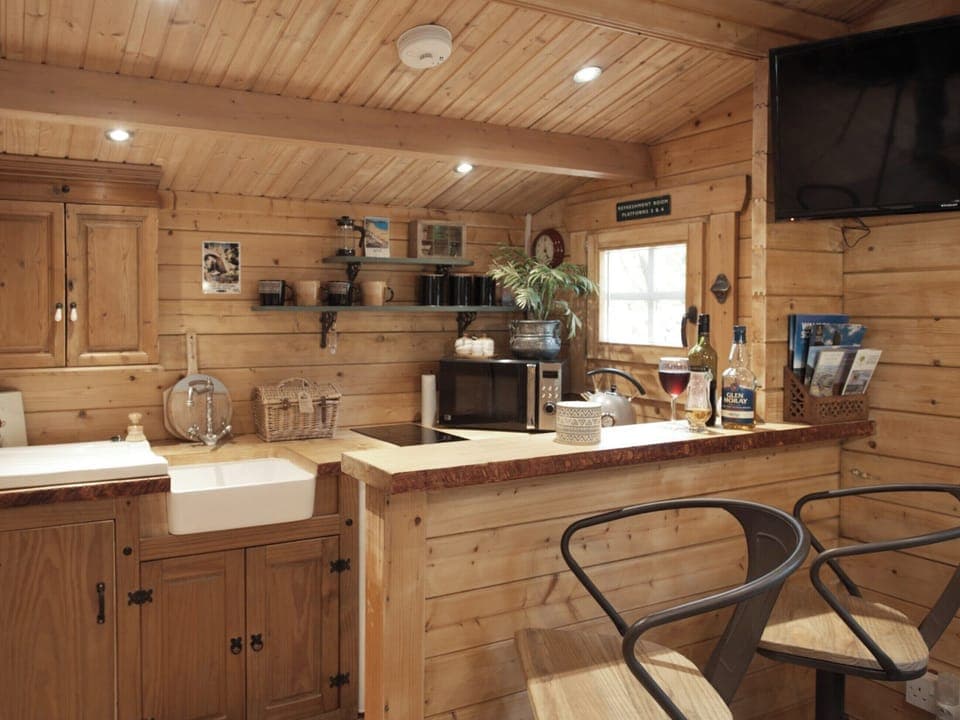 Kitchen area | The Signal Box, Girvan