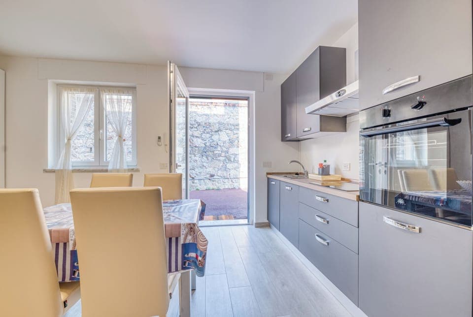 Kitchen and dining area