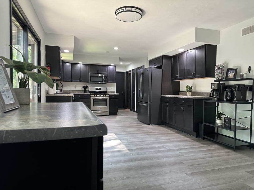 Main floor kitchen