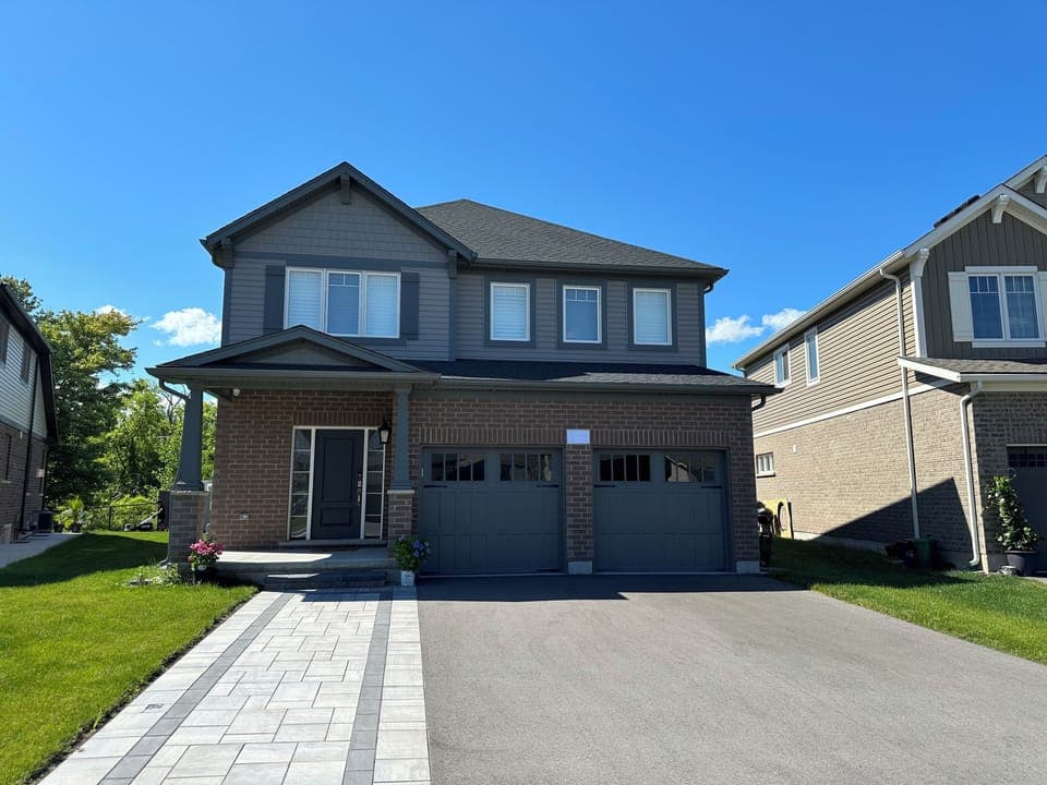 Parking space & House