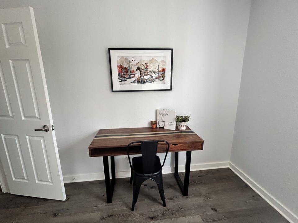 Work Space outside of Master Bedroom.