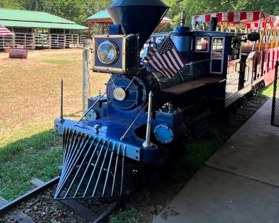 Hop on a scenic train ride and enjoy the beautiful landscapes on the Beavers Bend Trail Ride, a memorable experience for all ages.
