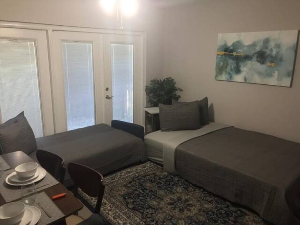 Easy access sofa bed