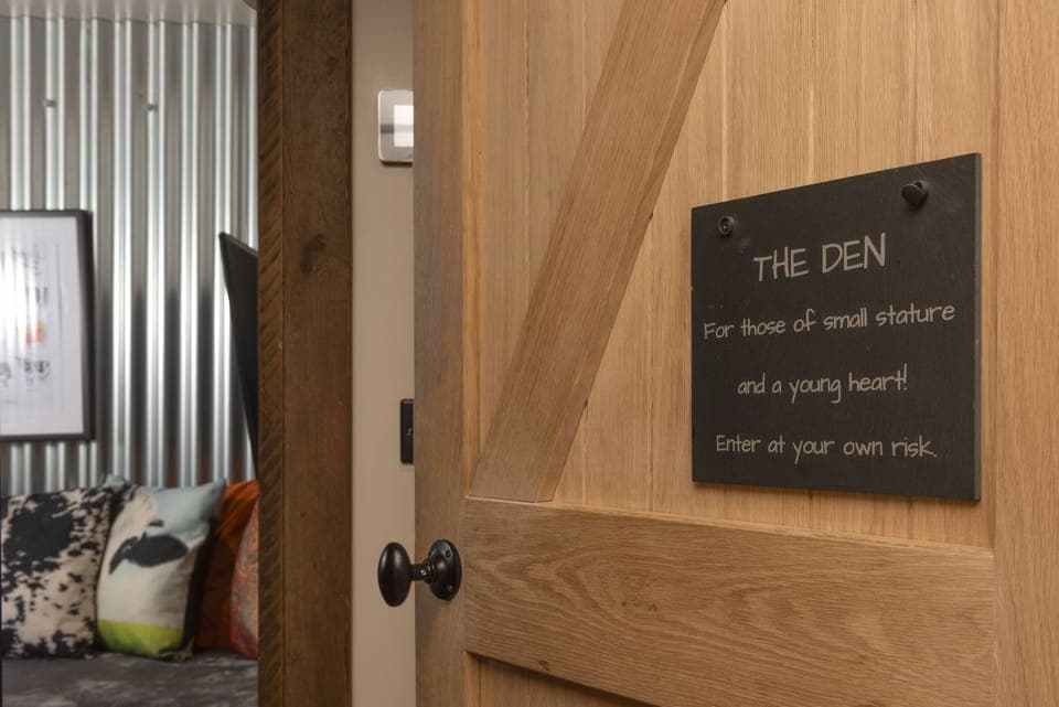 The Old Dairy, Carnhell Green, Hayle: Younger guests will love 'The Den'